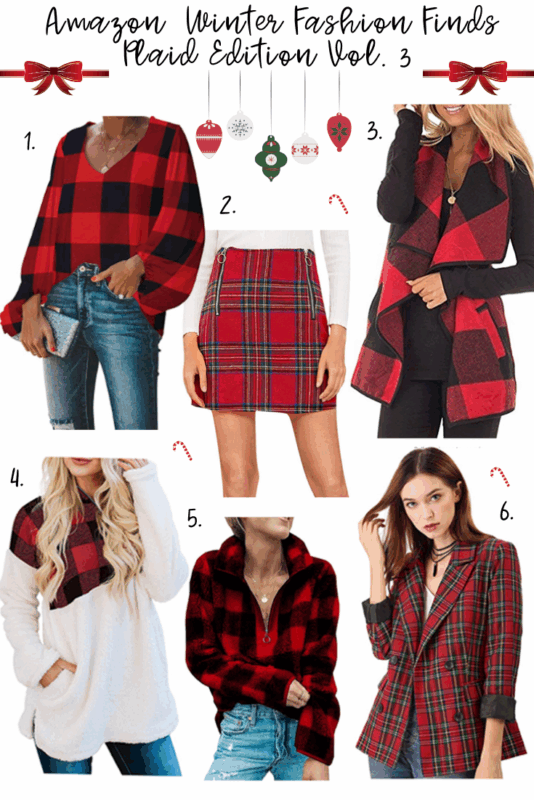 Amazon Winter Fashion Finds Plaid Edition Vol. 3