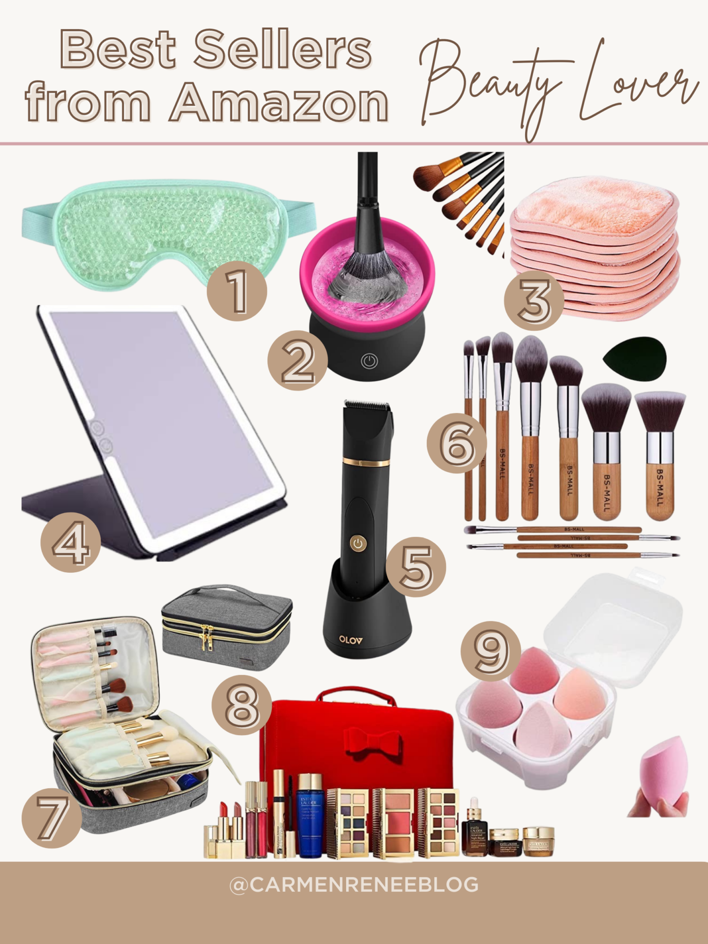 Best Sellers from Amazon for the Beauty Lover