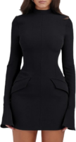 black dress