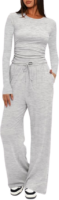 grey loungewear